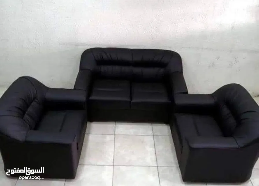 كنب مكتبي موديل ارنو الأصلي 4مقاعد مجوزة +مفردتين