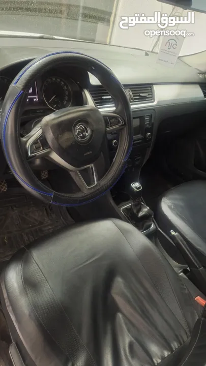 رابيد 2017 للبيع  ممتازة بدون حوادث  فحص 100٪