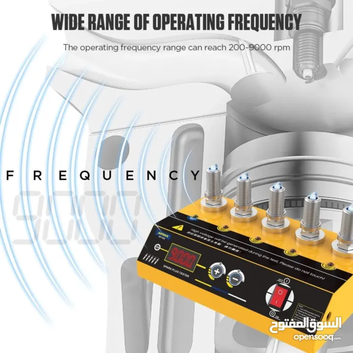 يتوفر لدينا Spark_Plug_Tester جهاز فحص بواجي 5 مداخل  ويتوفر بعدة موديلات