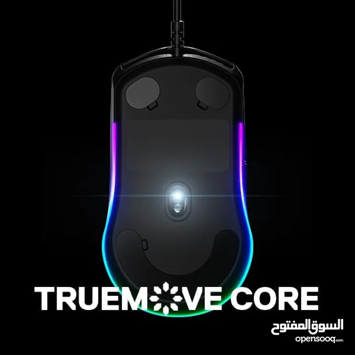 SteelSeries Rival 3 - Gaming Mouse - 8,500 CPI TrueMovE ماوس ستيل سيريس البراند الافضل كفالة سنة