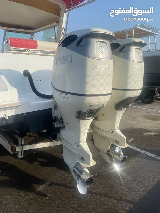 قارب سلفر كرفت مع محركات سوزوكي فور ستروك DF350 2018