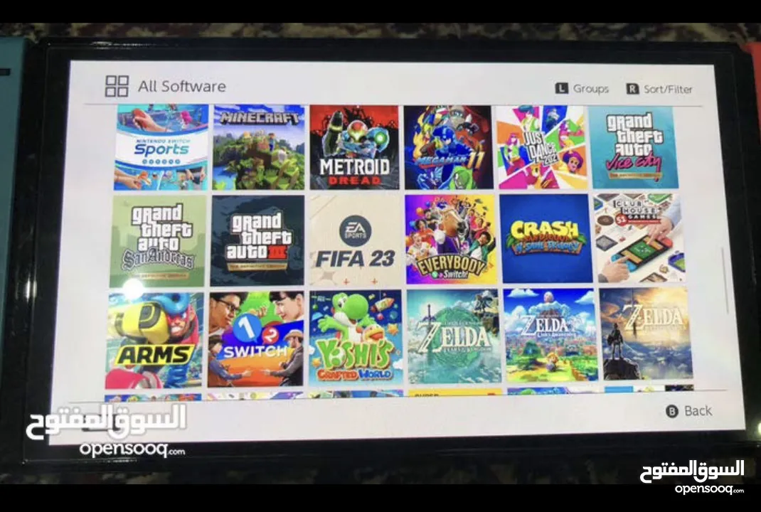 ننتندو سويتش أوليد معدل فل ألعاب Nintendo Switch Oled