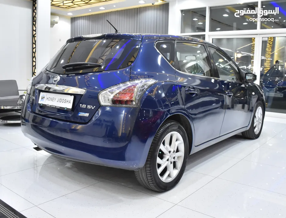 Nissan Tiida 1.8 SV ( 2016 Model ) in Blue Color GCC Specs