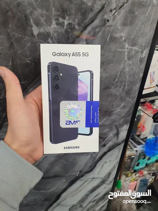 Samsung A55 5G//256G//8ram//كفالة الوكيل الرسمي بسعر حرق وعتحدي