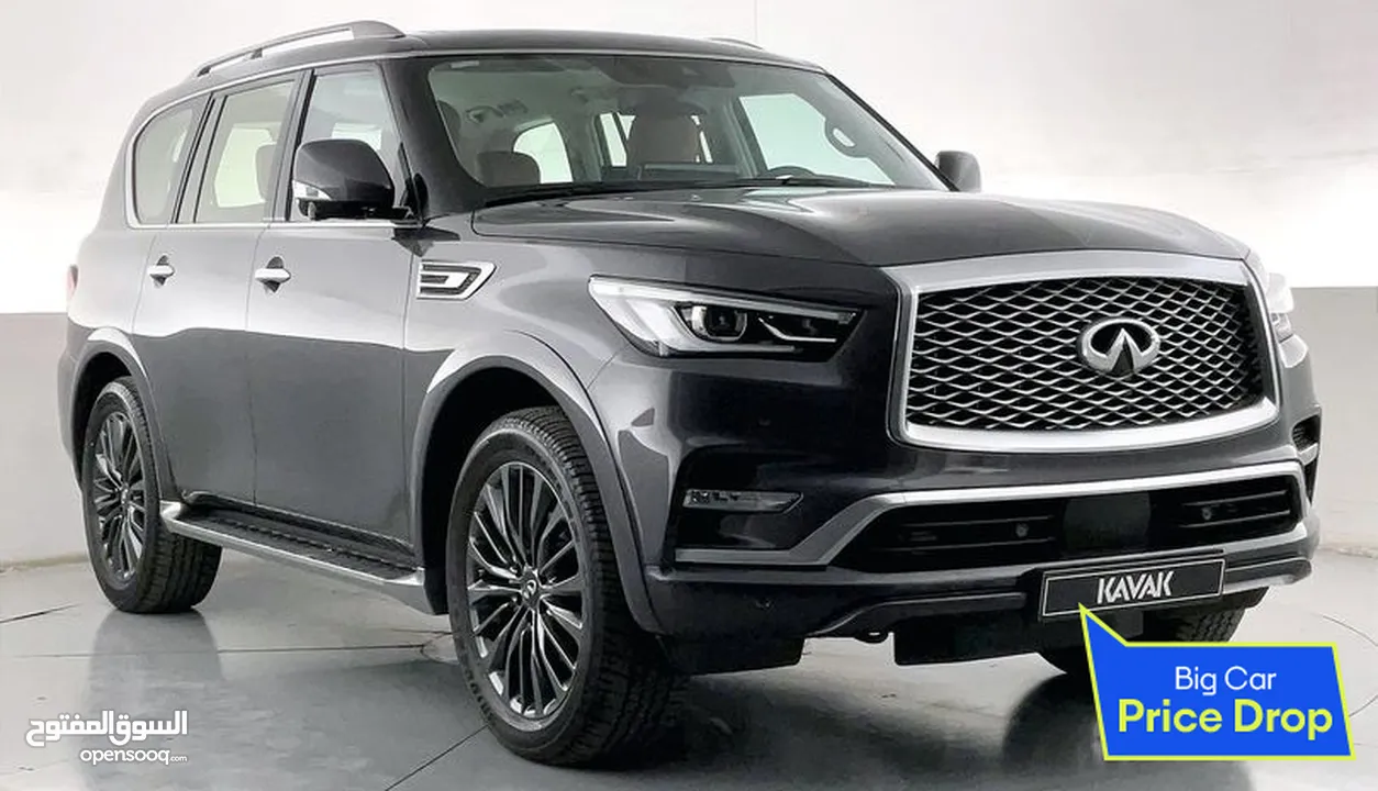 2024 Infiniti QX80 Luxe Sensory ProActive (8 Seater)  • 0 down payment • Manufacturer warranty till