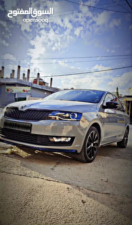 Skoda Rapid MonteCarlo 1.0TSI 2020 سكودا رابيد صالون 2020 مونتي كارلو ماترور 1000 تيربو بنزين