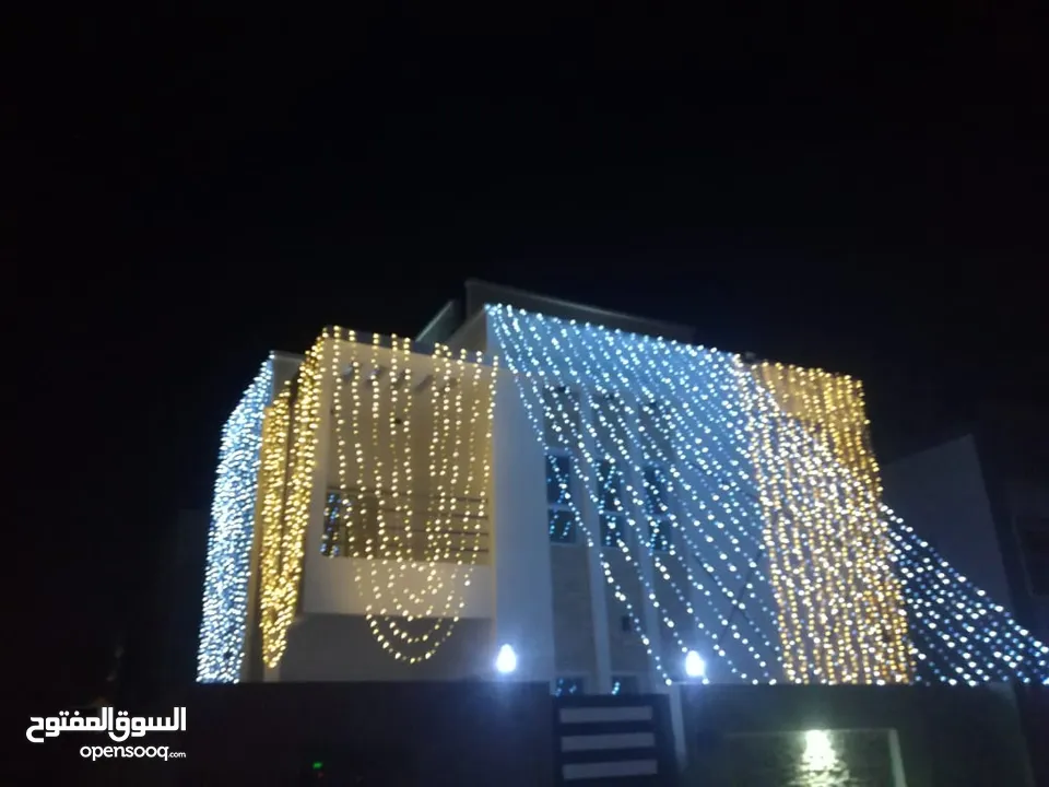 تأجير زينة الأعراس Decoration lighting for rent