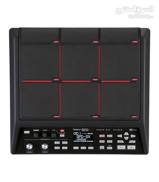 Roland Spd SX drum pad شبه جديد مع شنتة