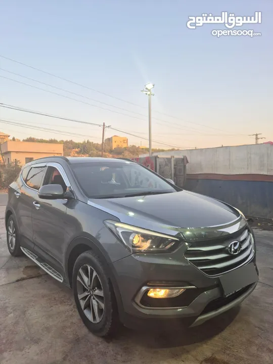 عرررض مغري بسبب السفر هونداي سنتافيه 2019 فل فل بدون فتحه دفع رباعي يد اوولا بسعر توسان