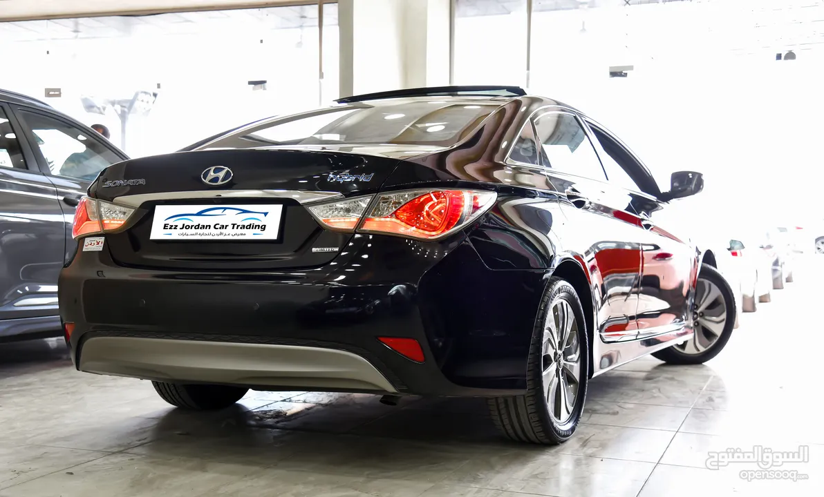 هيونداي سوناتا هايبرد فل ليمتيد أعلى صنف وارد وصيانة الوكالة Hyundai Sonata Hybrid Limited 2015