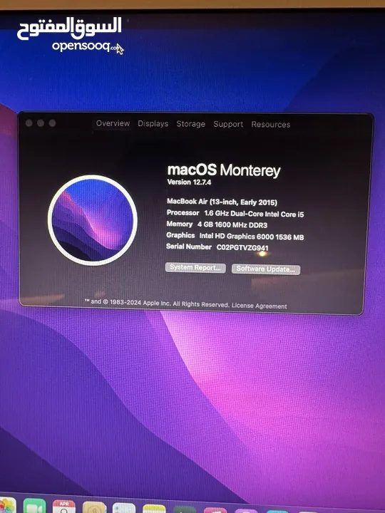 Macbook air 13.3” early 2015. 256 gb