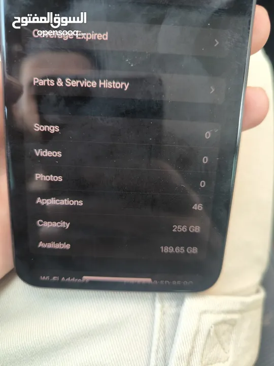 ايفون XS Max 256Gb لون اسود