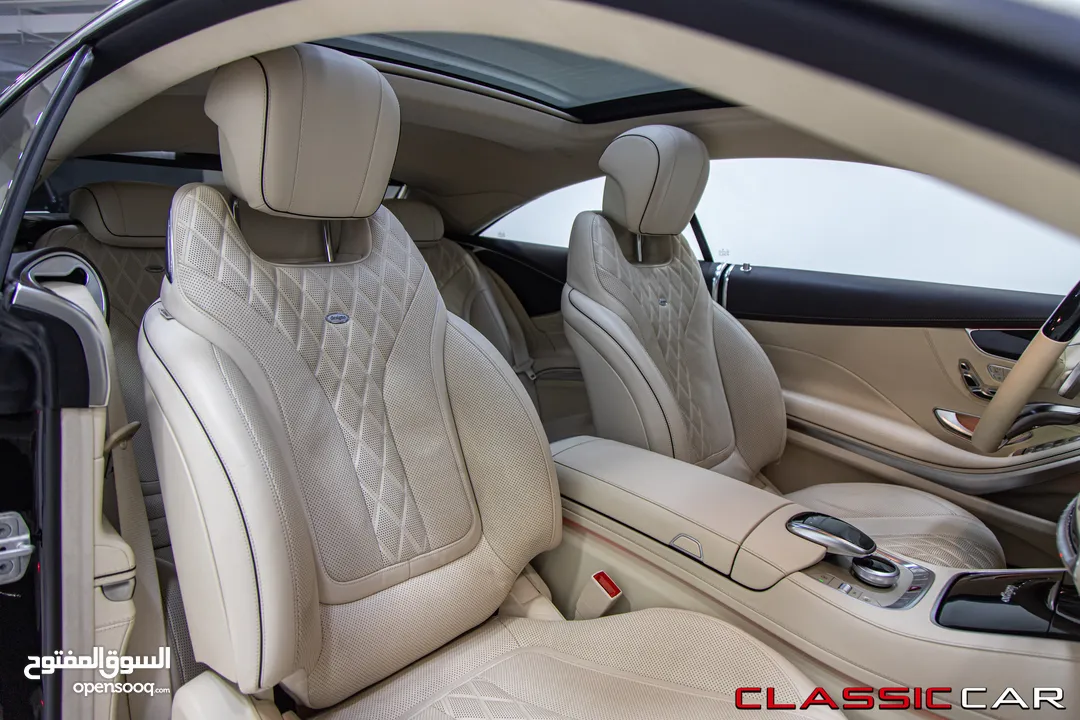 Mercedes S500 Coupe 2015 4matic   السيارة وارد الشركة و قطعت مسافة 20,000 كم فقط