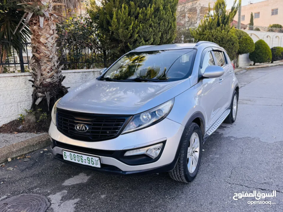 كيا سبورتاج 2012 اتومتيك  ترخيص تئمين شامل لشهر 8 ديزل مطور 2000 فحص الف الف ولا جرام بويه