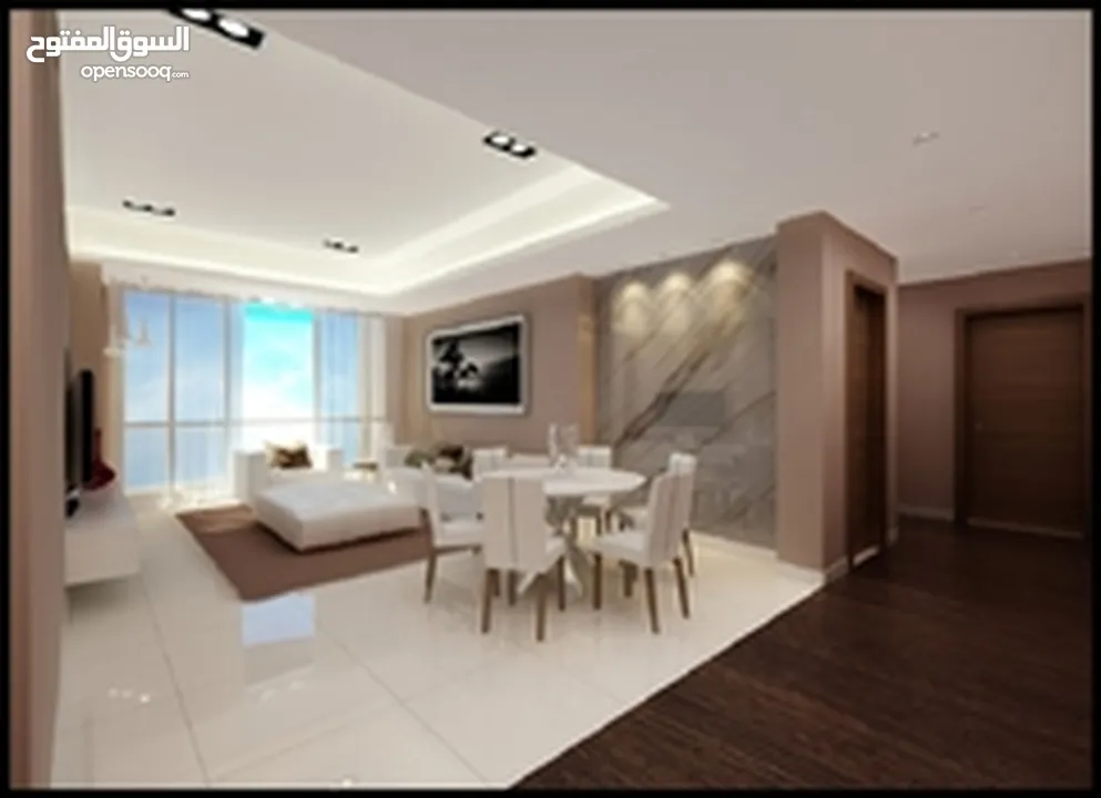2 bedrooms and 1 living room unit for sale in dubai west bay towers project business bay