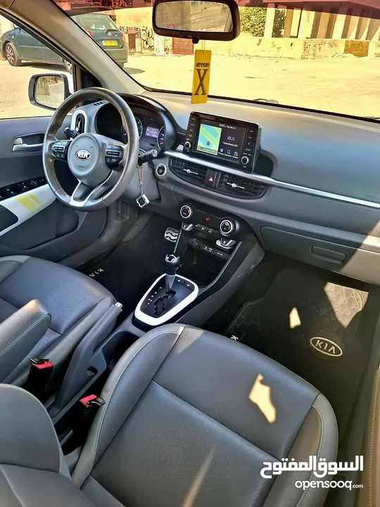 كيا مورنينج 2020 GT line فل اضافات دهان الشركة