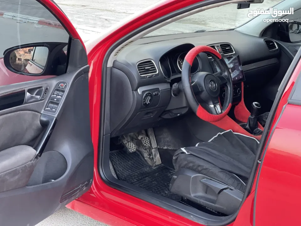 فولكسفاجن جولف mk6 2012/2011 فل عدا فتحة