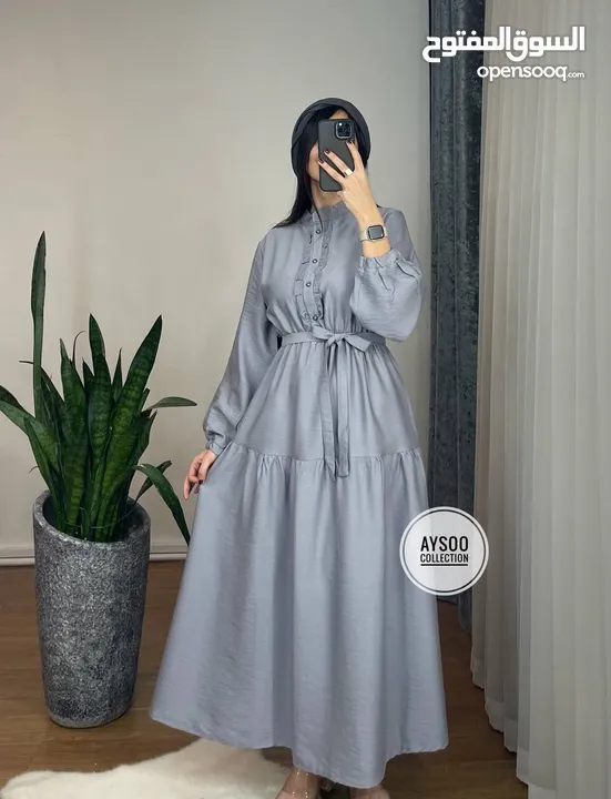 free size long dress