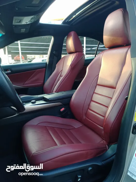Lexus Is250 F Sport V6 2.5L Full Option Model 2015