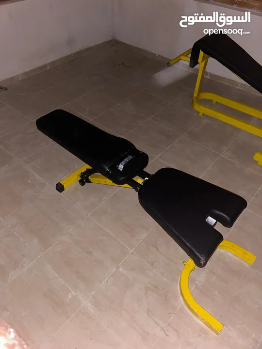 اجهزه رياضيه مستعمله للبيع بحاله الوكاله للانديه الرياضيه للاوزان العاليه