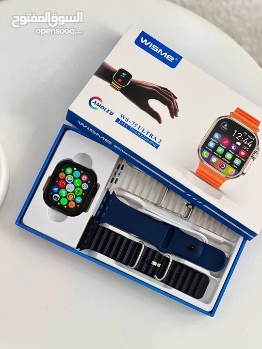 غير ستايلك كل يوم مع ساعة واحدة!  مفاجأة! ساعة Ws-75 Ultra 2 وصلت