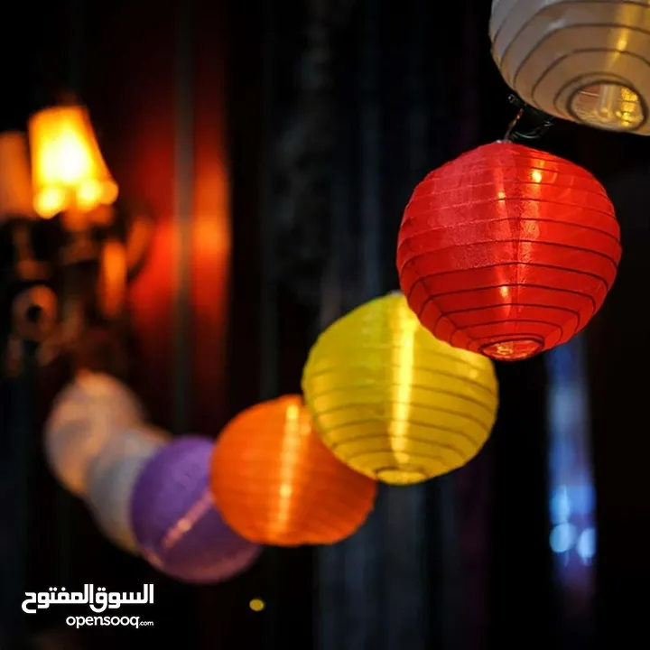 إضاءة طاقة معلقة