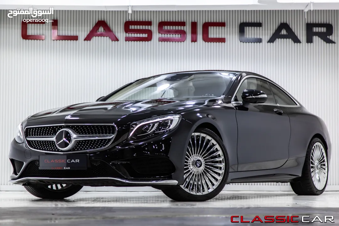Mercedes S500 Coupe 2015 4matic   السيارة وارد الشركة و قطعت مسافة 20,000 كم فقط