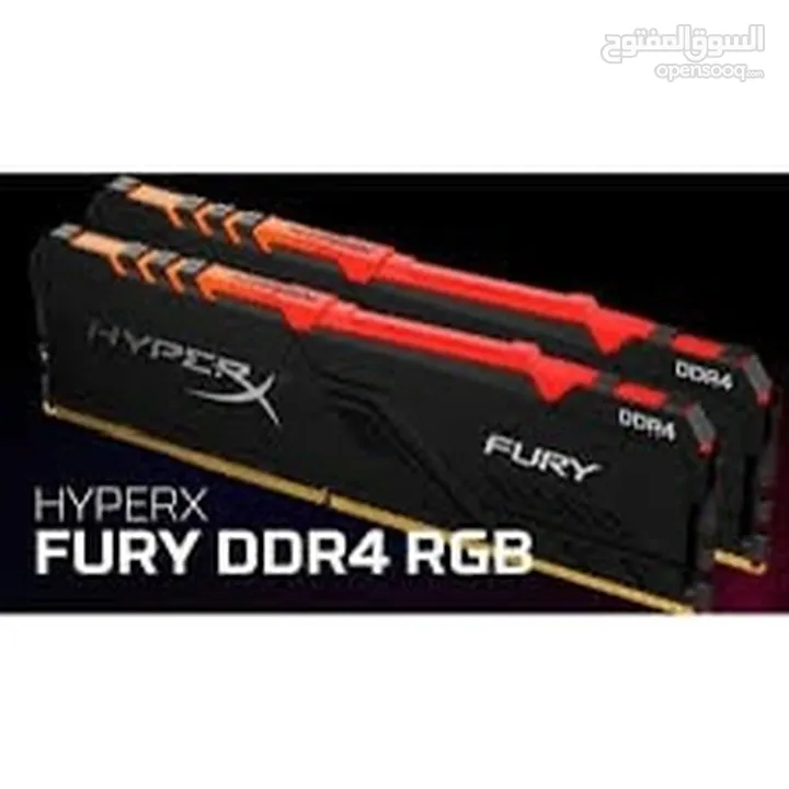 قطع   70JD B450 AORUS Elite V2  70JD ryzen 5 3600  35JD HyperX Fury 2x8GB RGB 3200 MHz DDR4 Memory