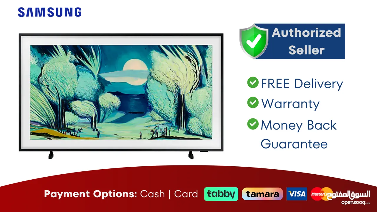 Samsung 65 inch Smart QLED TV - The Frame - 4K - Warranty - Free Delivery - 32 43 50 55 75 85