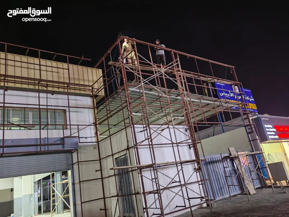 أعمال اللواحات وكلادينج all kinds of signs boards and cladding works