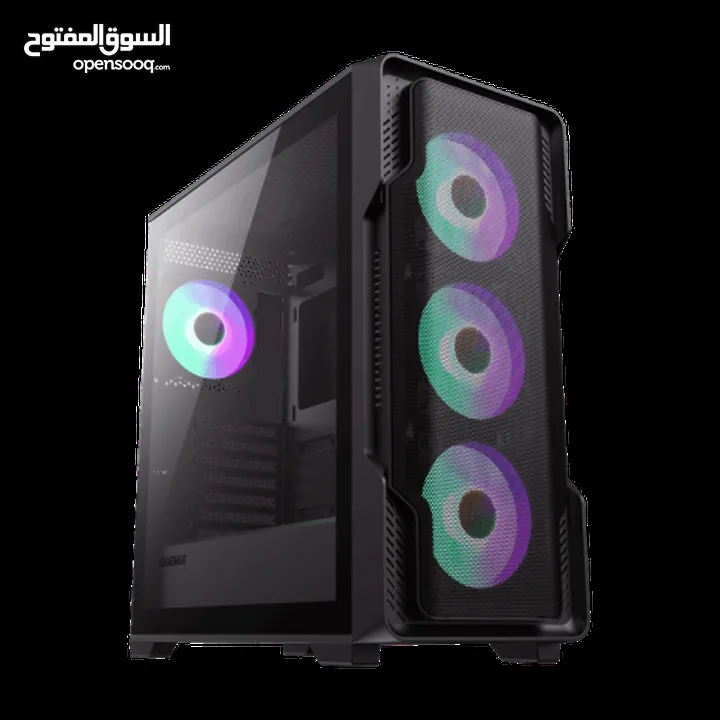 عروض بلاك فرايدي كيس جيمنغ فارغ احترافي جيماكس تجميعة  Gamemax Gaming Case Siege BK