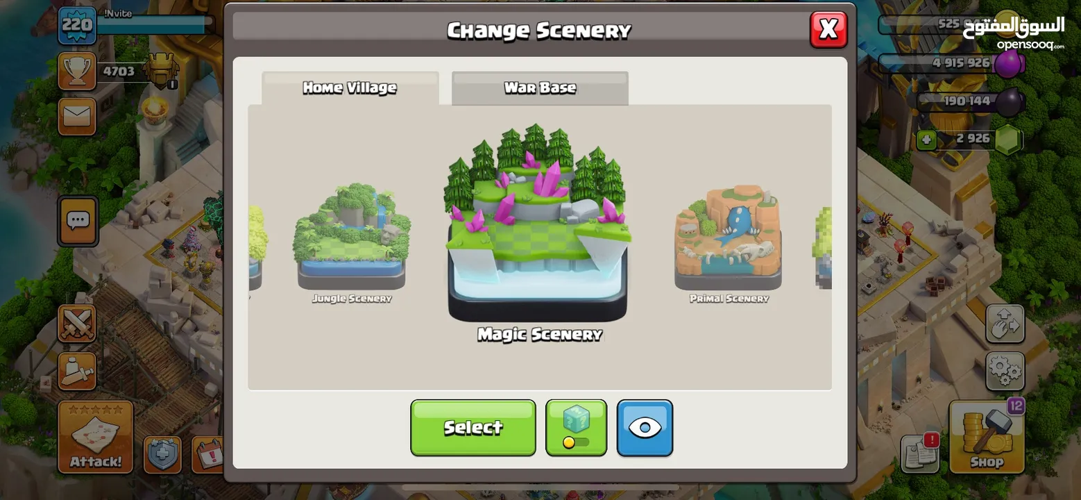 Clash of clans TH16 Account close to max