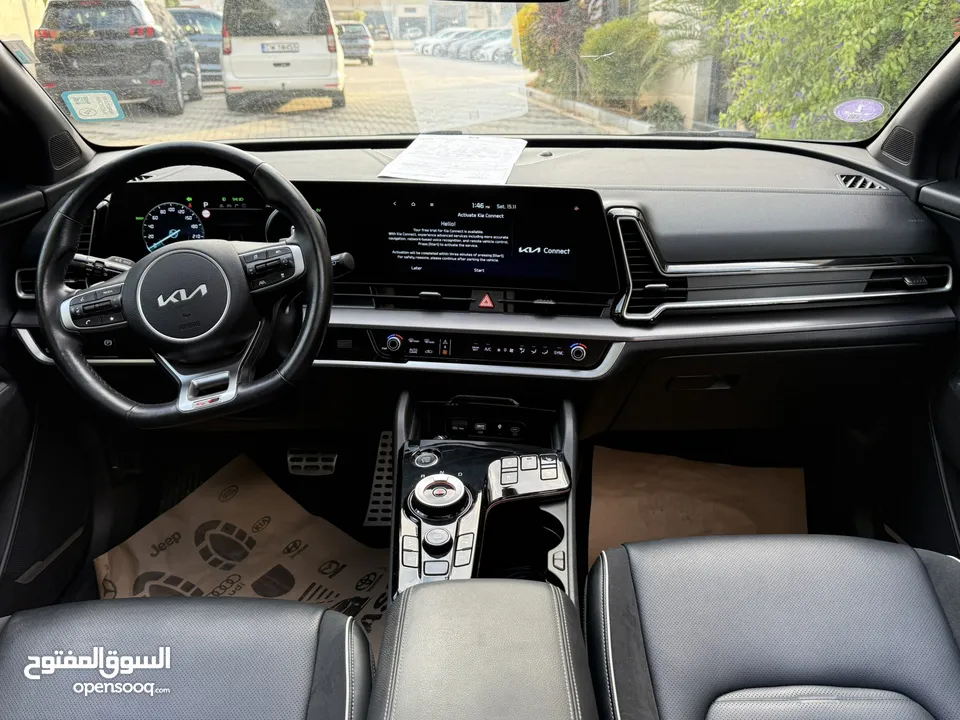 كيا سبورتاج GT Line ترخيص 2022 محرك 1600 هايبرد جير أوتوماتيك 240 حصان