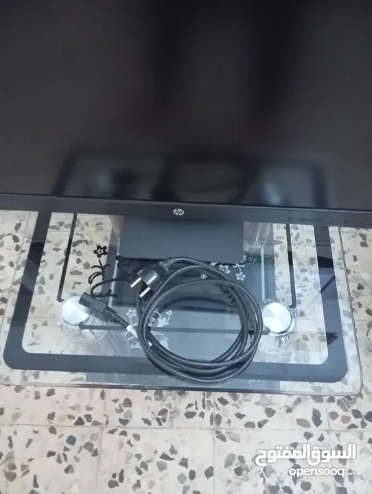 شاشة كمبيوتر نوع HP 24 انش full hd بحال الجديد للبيع