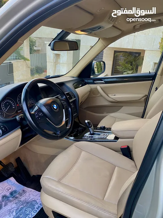 BMW X3 2013  فحص كامل للبيع نقدا  بحالة ممتازة لا تحتاج اي نوع صيانة
