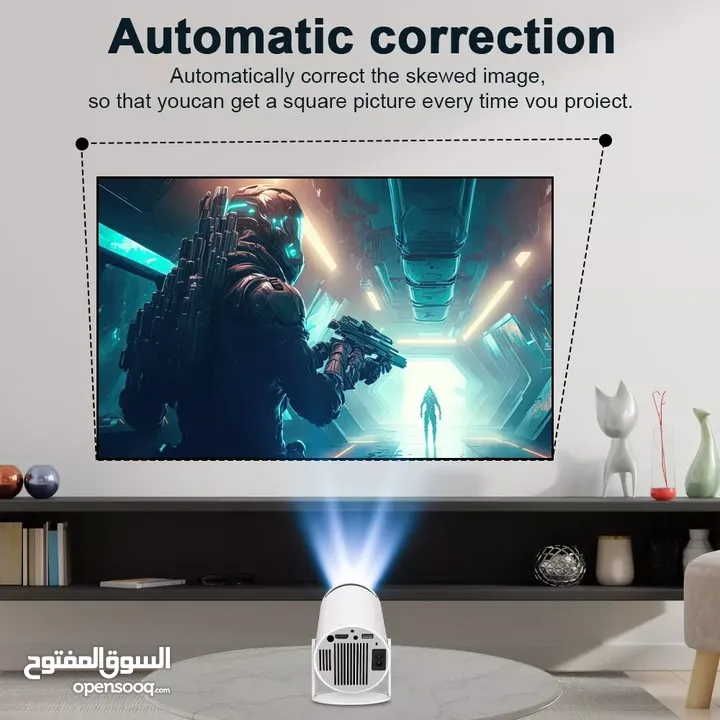 تخلص من التلفزيون بروجيكتر  رهيب سينما على الجدار  /// مسرح منزلي في الاردن اندرويد 11 الأكثر مبيعا