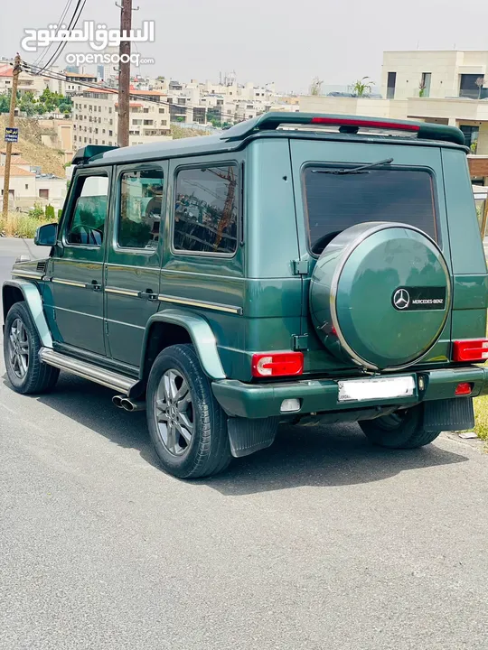 مرسيدس G Class لون اخضر مميز