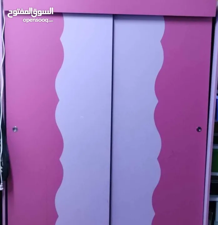 غرفة نوم بنات مع مكتب وطاولة وسط بسعر مغري جداااا