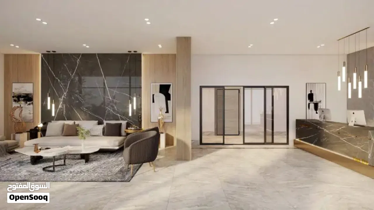 شقه غرفه في مشروع perla 3 جزيره ياس اطلاله مميزه نظام تقسيط استلام قريب