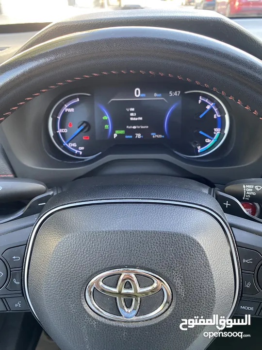 ‏RAV4 PRIME XSE PLUG-IN HYBRID 2022 فحص ممتاز و قابل للفحص في اي مركز معتمد