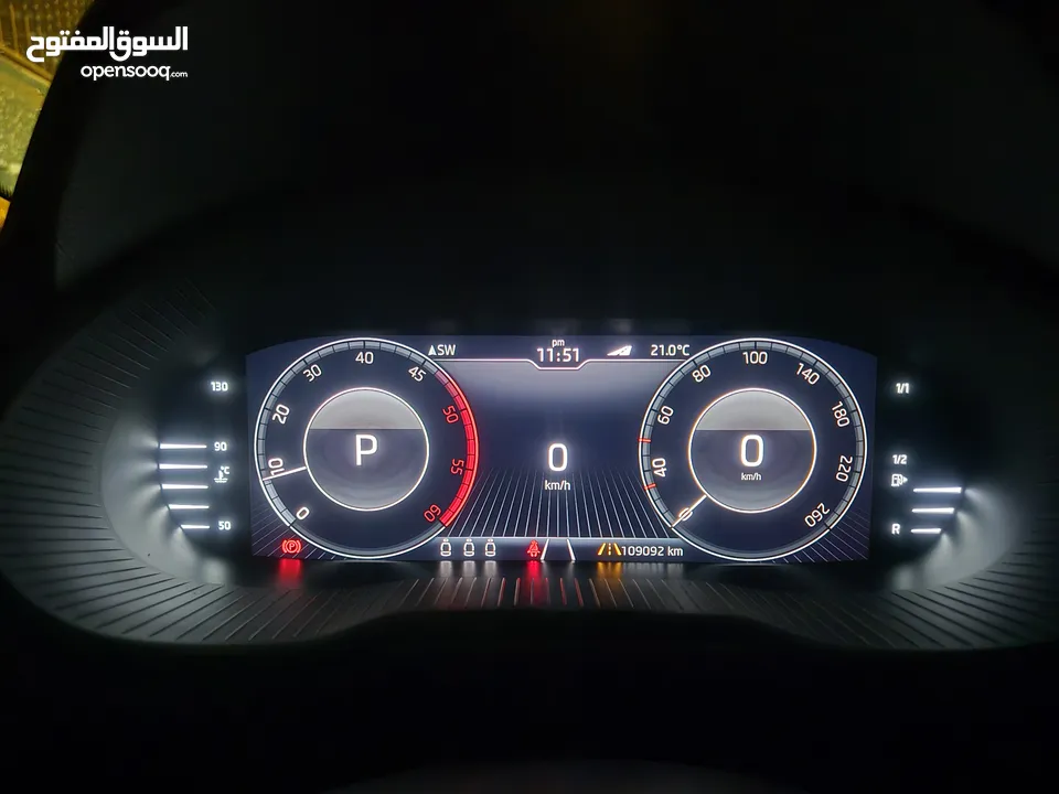 سكودا اوكتافيا 2020 ترخيص 2020 عداد قليل