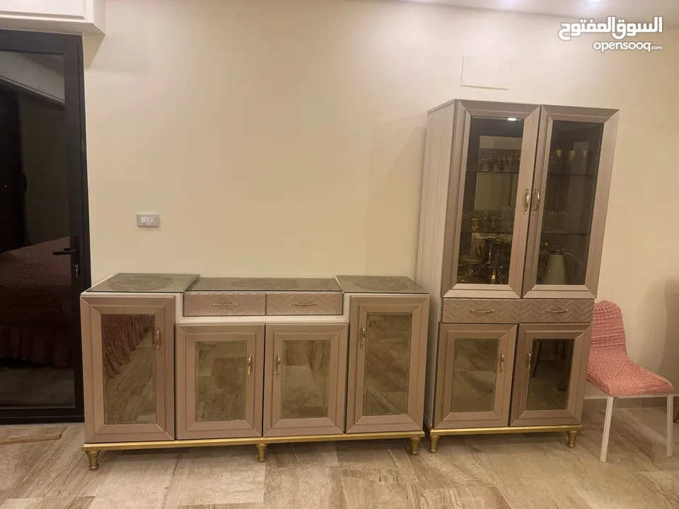 غرفه سفره 8 كراسي بحاله ممتازه