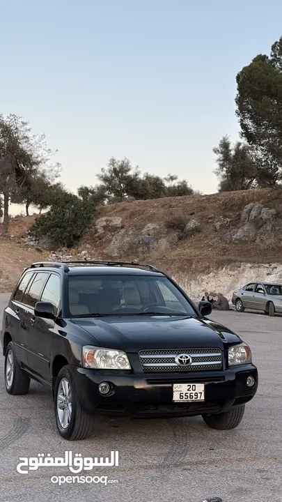 تويوتا هايلاندر 2006 فحص كاممللل (7 جيد )  بسعر مغري Toyota highlander 2006