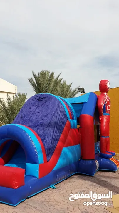 نطاطات هوائية للإيجار بعدة أحجام