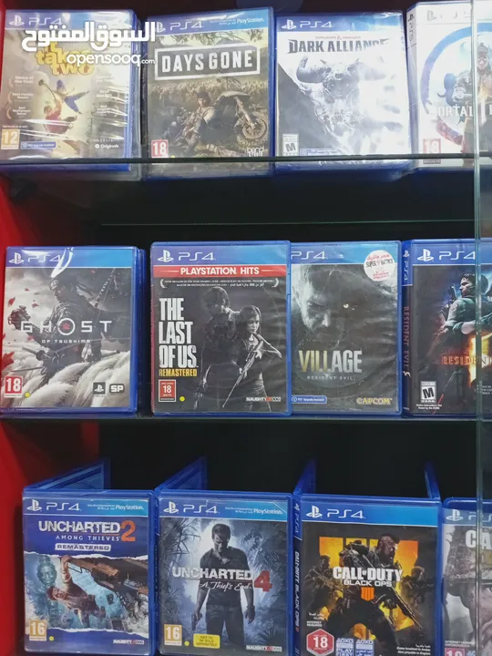 سيديات بلايستيشن فور  و فايف PS4 &PS5 CD.S