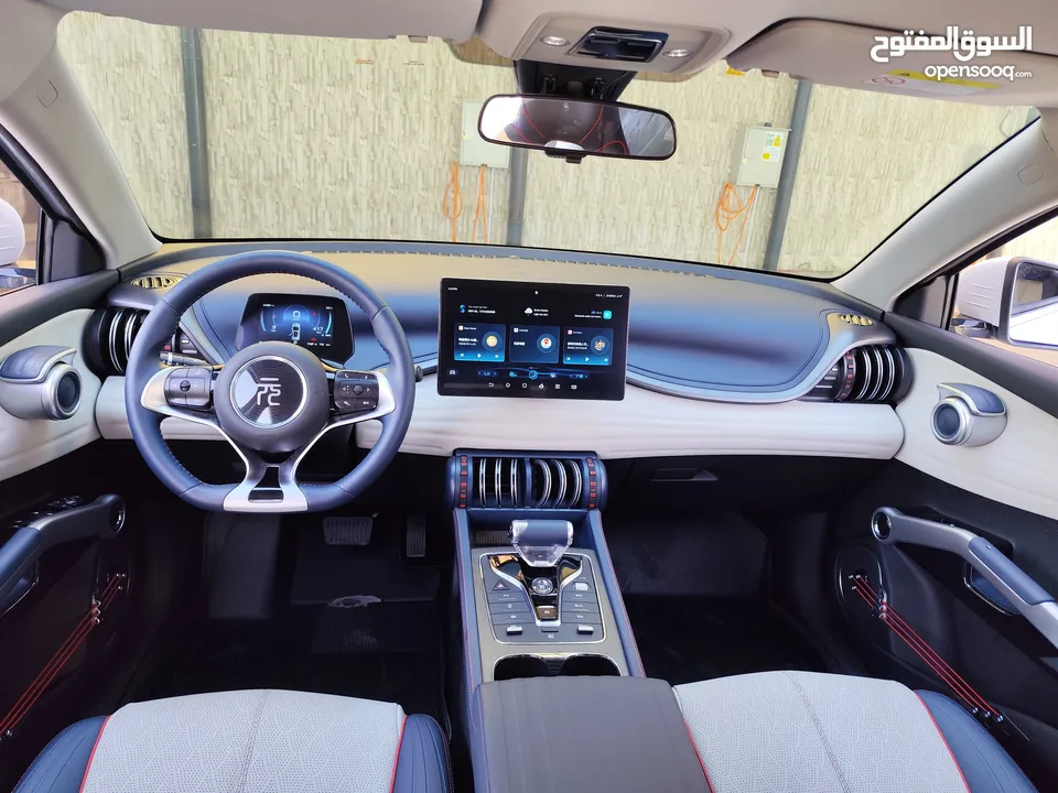 تم وصول BYD YUAN PLUS البطارية الكبيرة فحص كامل لون سلفر مميز بي واي دي يوان بلس عداد قليل
