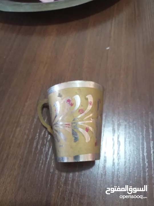 اطقم نحاسيات قديمه ورسم يدوي جميل