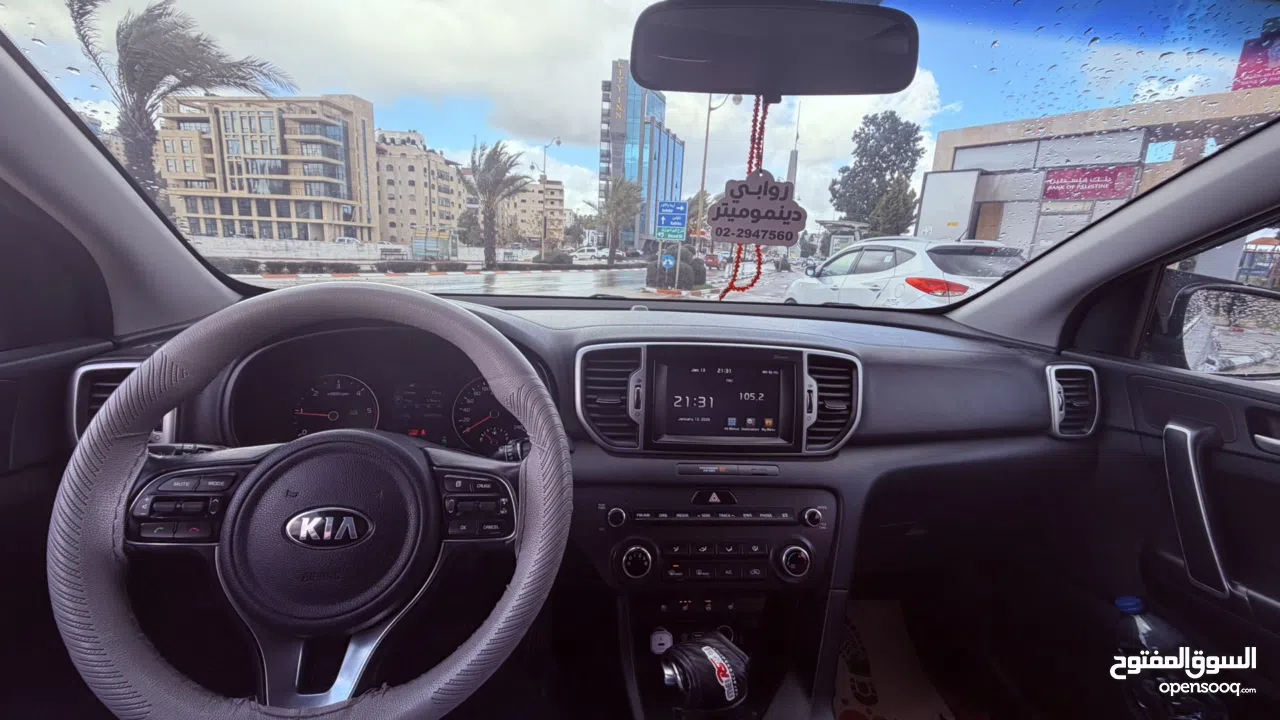 كيا سبورتاج 2017 جي تي لاين 4*4 فل اضافات فحص نخب (ممتاز ) بسعر حرررق