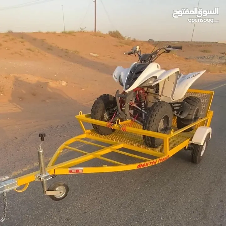 Bike trailer hauler قالوصة عربة دراجات 200 rials