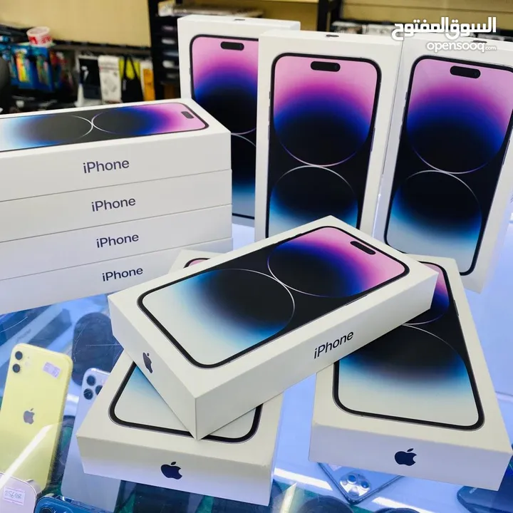 iPhone 14 Pro Max 256GB  ايفون 14 برو ماكس 256 جيجا  جديد كفالة شرق اوسط